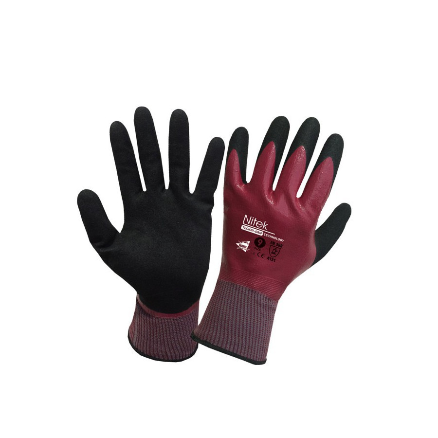 Gants Oléofuge Nitrile Nitek 4131- Manusweet - CAPTAIN OLEOSTOP