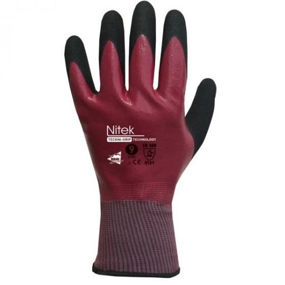 Gants Oléofuge Nitrile Nitek 4131- Manusweet - CAPTAIN OLEOSTOP