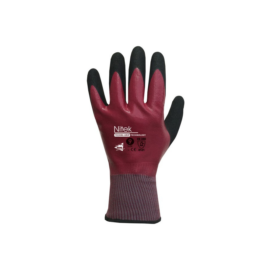 Gants Oléofuge Nitrile Nitek 4131- Manusweet - CAPTAIN OLEOSTOP