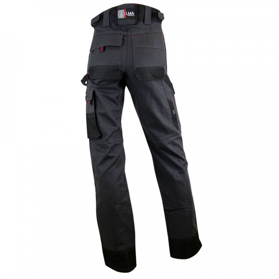 Pantalon bicolore avec poches genouillères - LMA - ARGILE