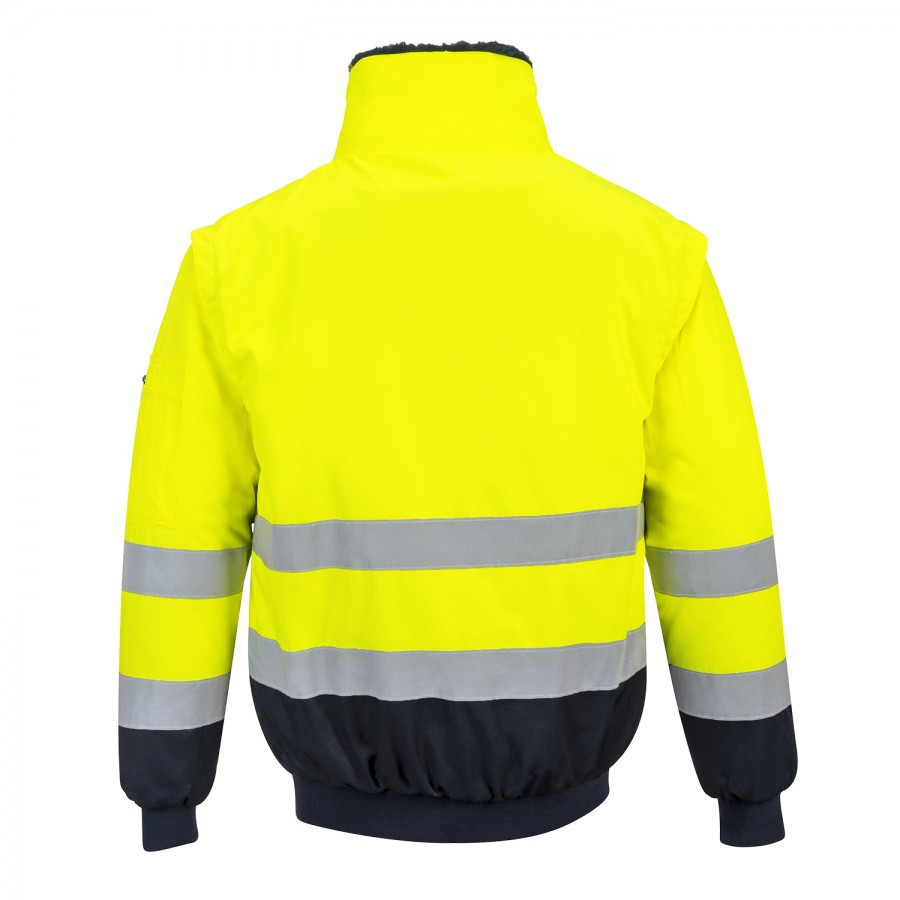 Blouson Pilote 3 en 1 haute visibilité - Portwest - PJ50