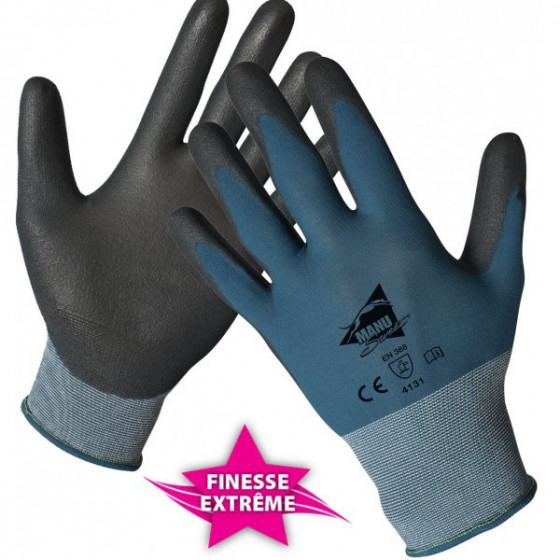 Gants en nitrile - VERT- MEDIUM - BOMAdirect