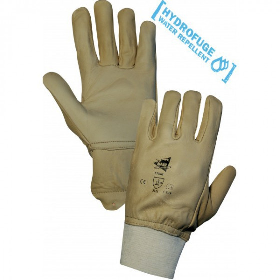 Paires de gants cuirs de bovin hydrofuges - Manusweet - C809