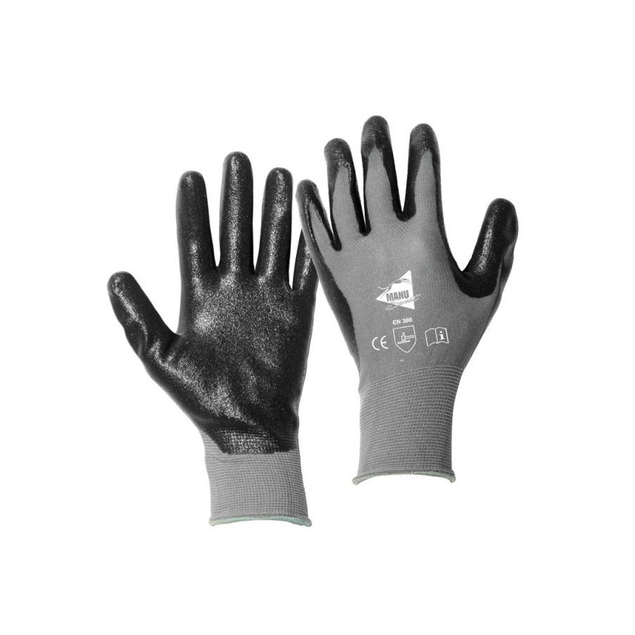 Gants manutention moyenne Nitrile 3121- Manusweet - MM021