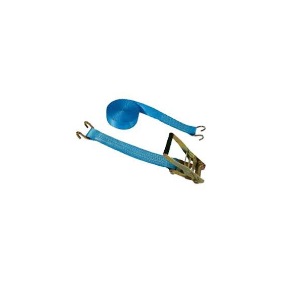 Sangle arrimage 50mm TMU 2000 Bleu - 2 bord de rive - Levac - 4572CC09