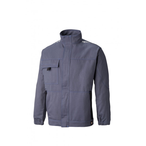 Veste de travail LAKEMONT Gris/Royal - Dickies - CV1001