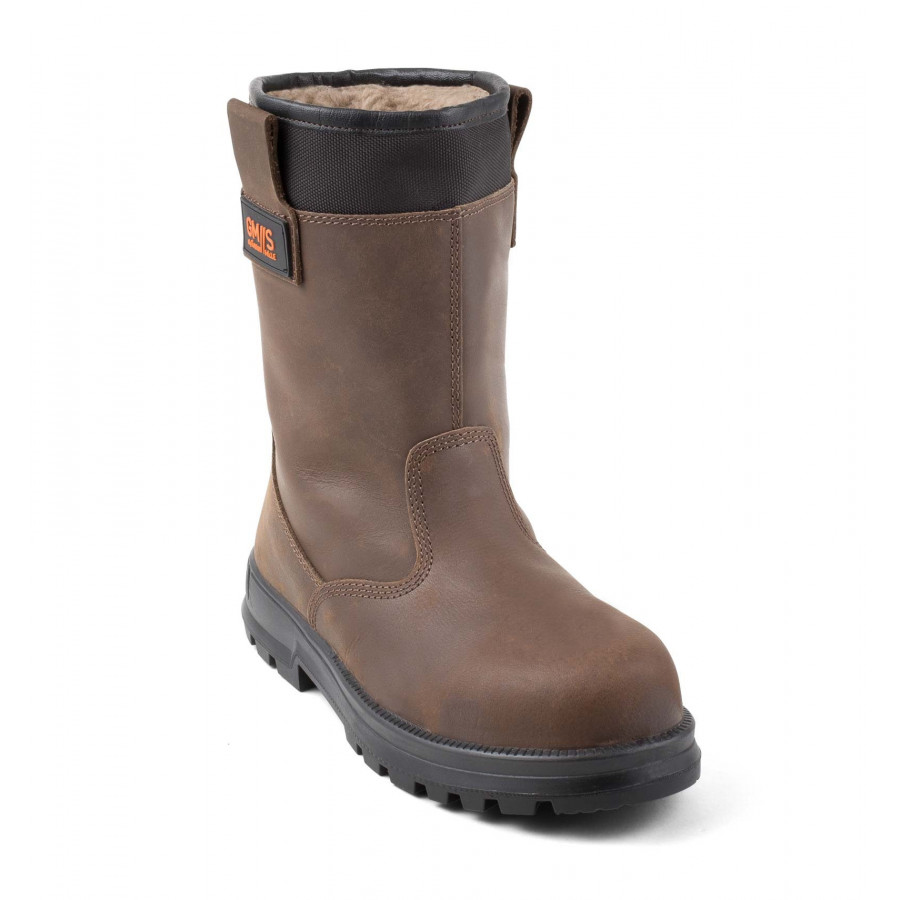 Bottes de sécurité cuir doublée S3 CI - Gaston Mille - KAMA