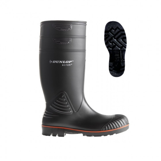 Bottes Acifort S5 tige PVC Noir - DUNLOP - A442031