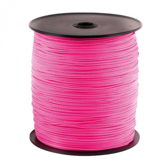 Cordage Polypropylène Tréssé Fluo (Drisse) en bobine de 1000M - Levac - 3115BR10