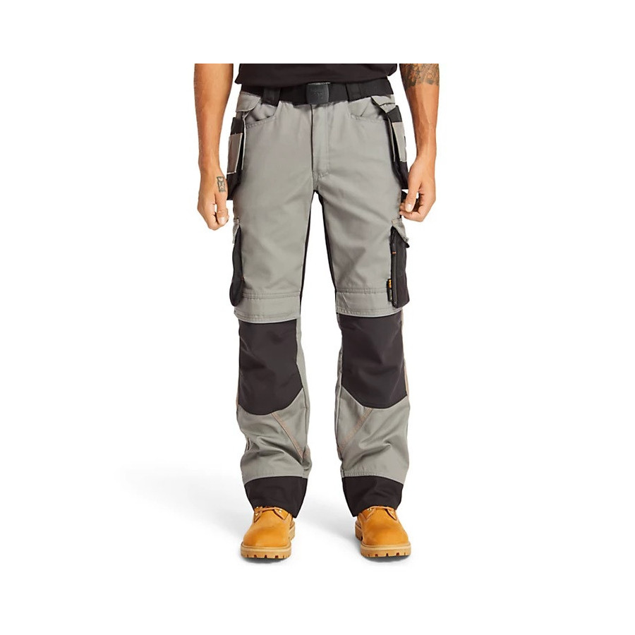 Pantalon Tough Vent Gris Noir - Timberland PRO - TB0A4QTCG77