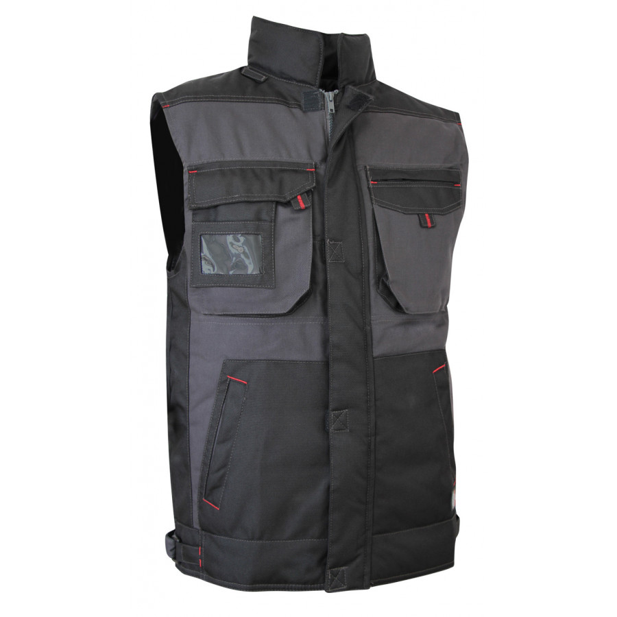 Bodywarmer bicolore Noir / Gris nuit - LMA - SABLE