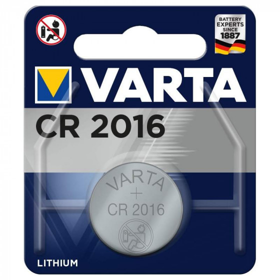 Pile CR2016 Varta Bouton Lithium 3V - Varta - CR202016