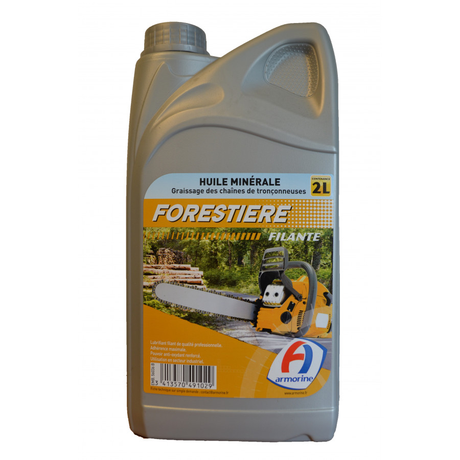 Bidon 2 litres huile chaine spéciale forestière - ARMORINE - 491