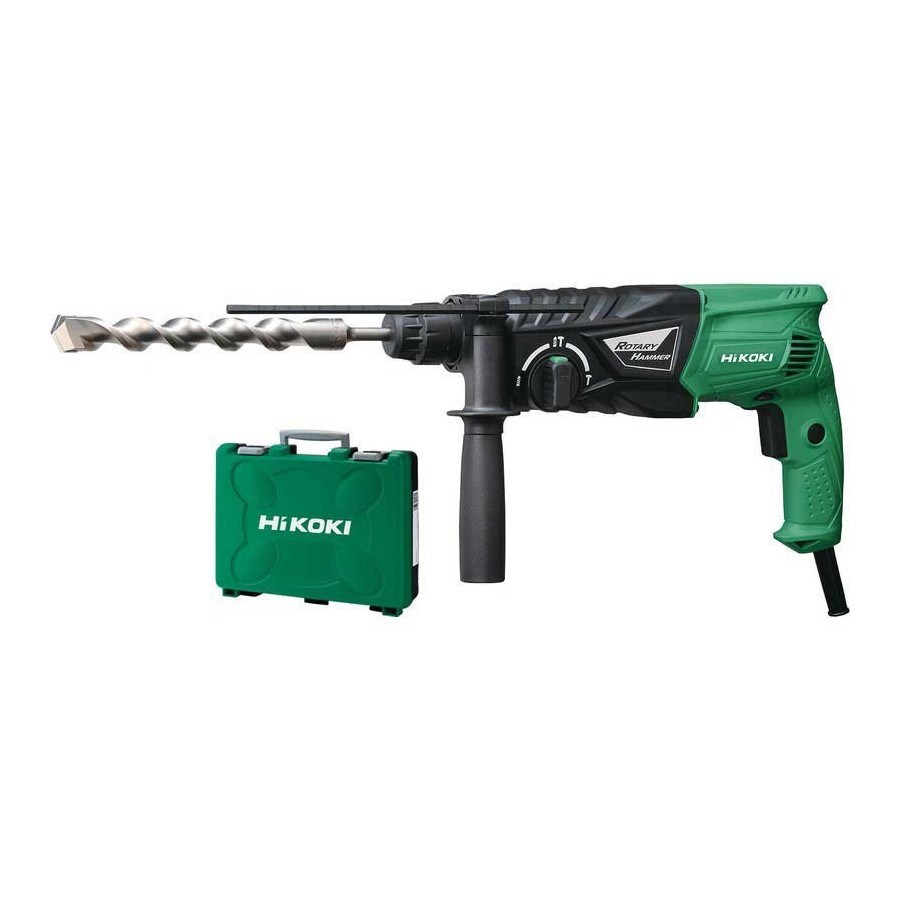 Perforateur burineur SDS-Plus 2.7Kg 730W 2.4J - Hikoki - DH24PH2WSZ Perforateur burineur SDS-Plus 2.7Kg 730W 2.4J - Hikoki - DH24PH2WSZ