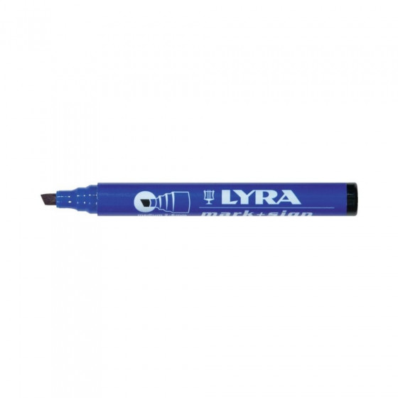 Marqueur indélébile Lyra Ink pointe fine profilée longueur 35 mm - Outillage