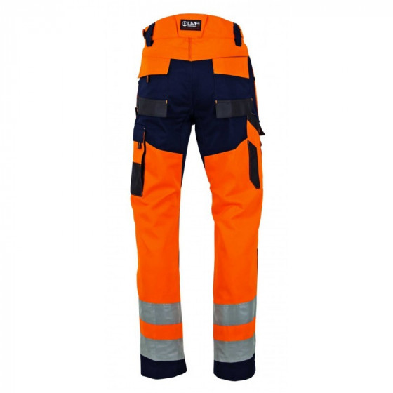 Pantalon Haute Visibilité Bicolore Orange / Marine - LMA - POLARISATION