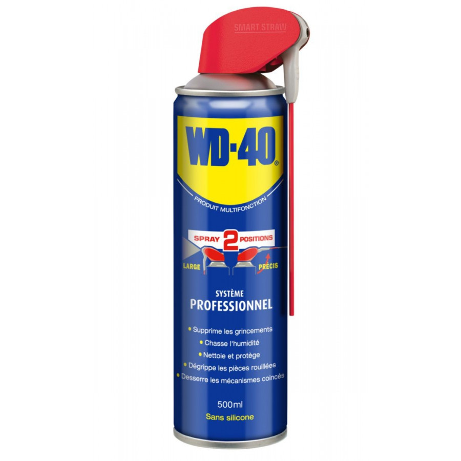 Aérosol 500 ml système professionnel - WD40 - 33034