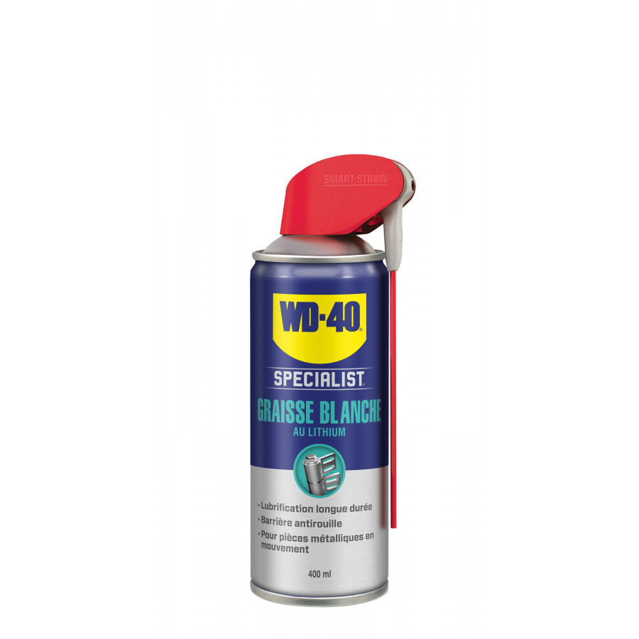 Aérosol Graisse Blance au Lithium 400 ml Série Specialist - WD40 - 33390/44