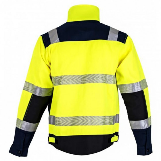 Blouson Haute Visibilité Bicolore Jaune / Marine - LMA - REFLEXION