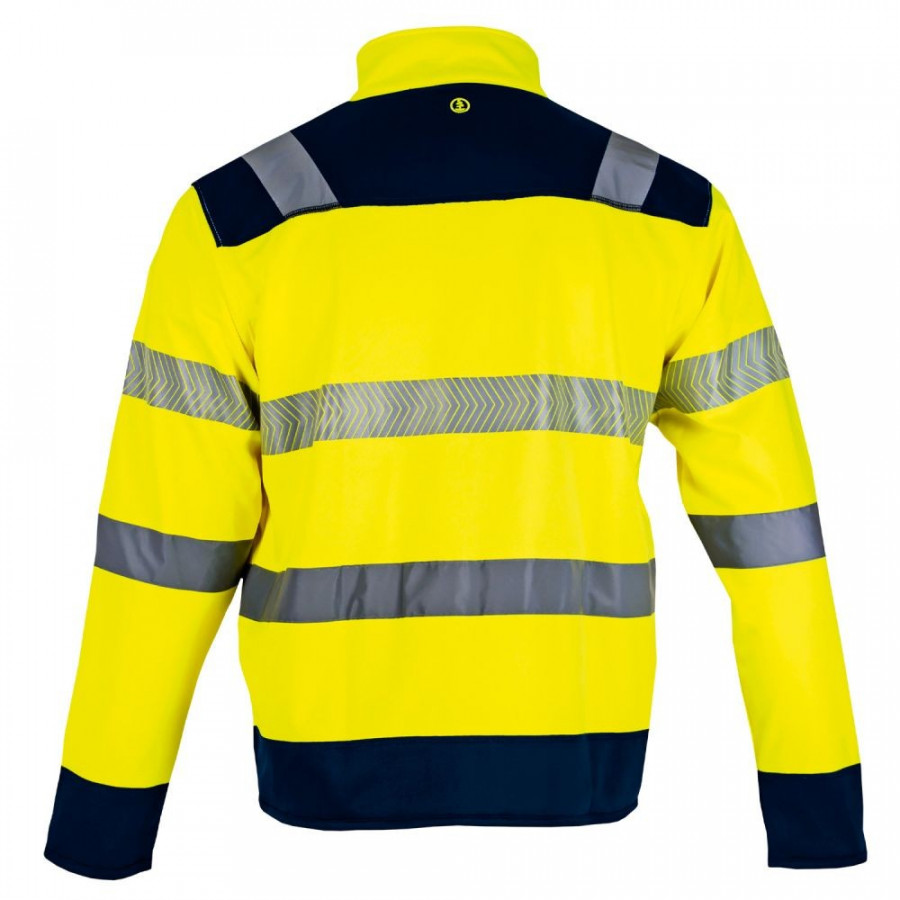 Gilet Haute Visibilité Bicolore Jaune / Marine - LMA - Flash