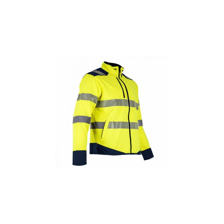 Gilet Haute Visibilité Bicolore Jaune / Marine - LMA - Flash