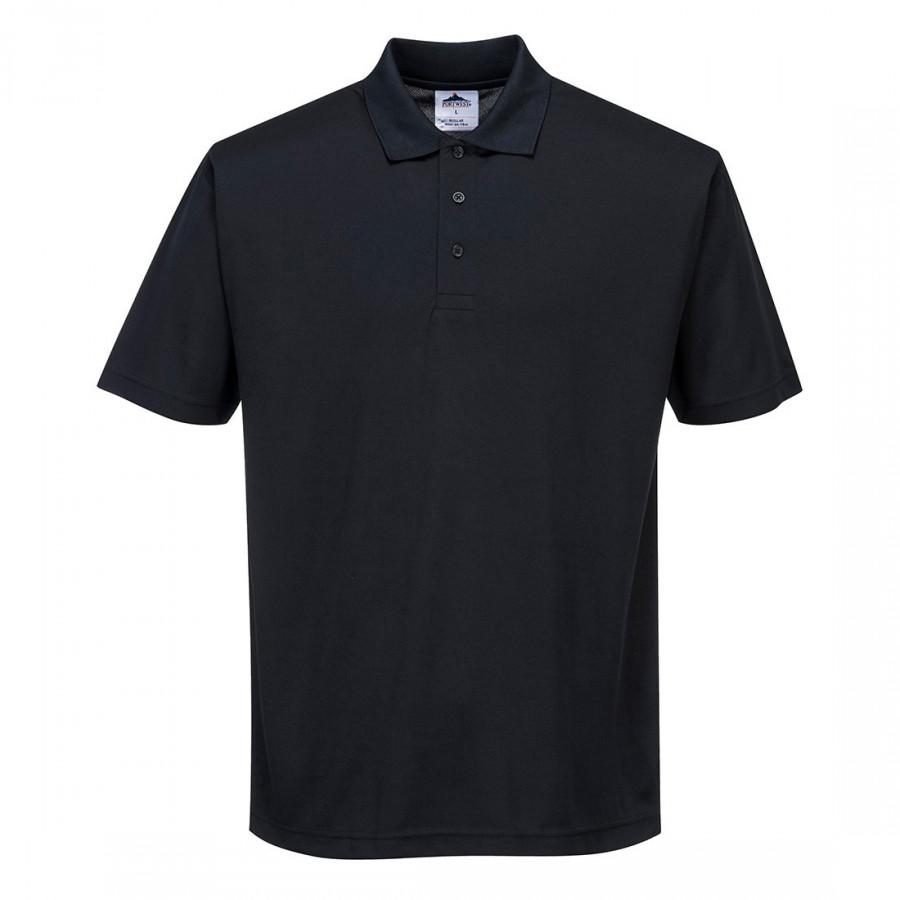 Polo manches courtes Noir - Portwest - B185