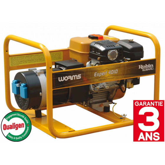 Groupe Electrogene 4.1kVA - WORMS - Expert 4010 X