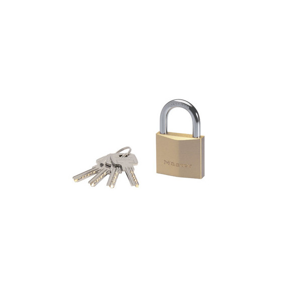 Cadenas en laiton massif extra épais d'une largeur de 50 mm Master Lock 2950EURD
