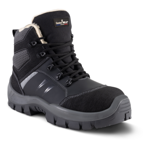 Chaussures de sécurité fourrées Gaston Mille Hot Pepper PHNF3 – Protection et confort thermique