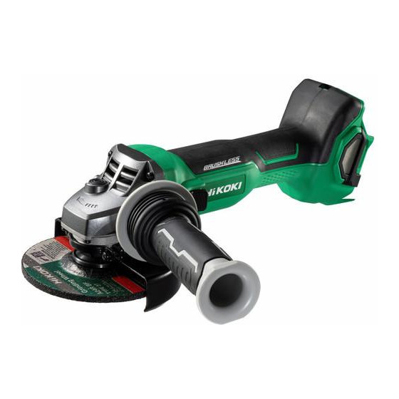 Meuleuse d'angle HiKOKI G1813DAW2Z 18V Brushless Ø125 mm (machine seule)