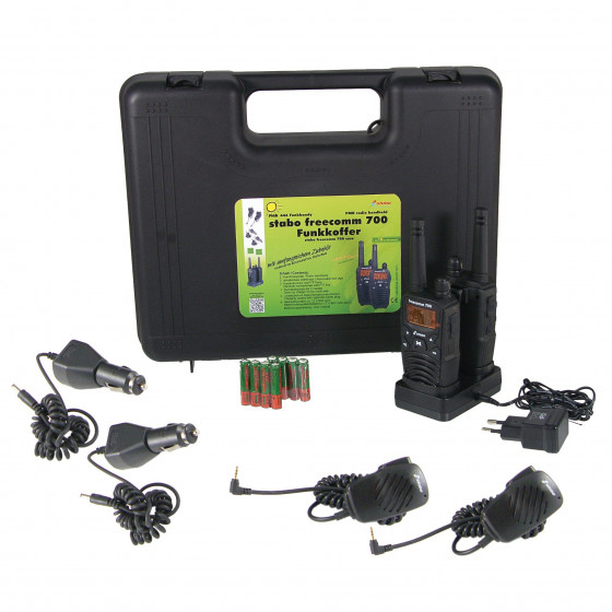 Coffret Talkie-walkie professionnel Freecomm 700 - President - TXMS770